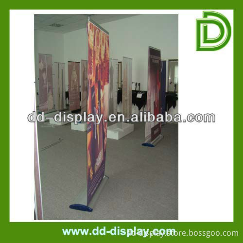 foldable retractable banner stand- roll up